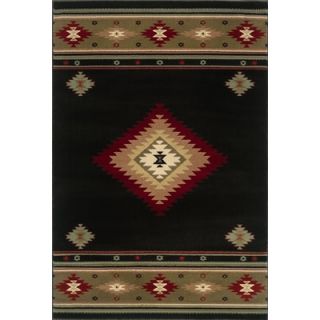 Oriental Weavers Sphinx Hudson Black/Green/Red Rug