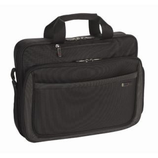 SOLO Sterling Laptop Slim Briefcase in Black   CLA103 4