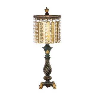 Sterling Industries Crystal Table Lamp in Amber   93 090