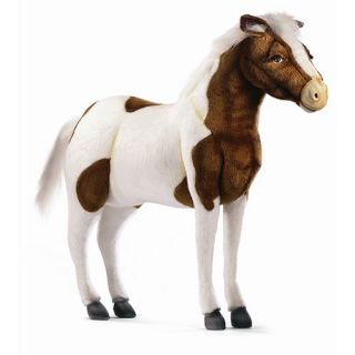 Ride On Shetland Pony in Stuffed Animal Brown and White