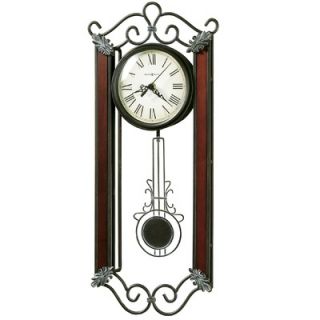 Howard Miller Carmen Wrought   Iron Quartz Wall Clock