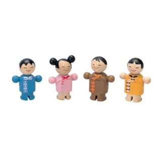 Plan Toys City Family Asian Dolls