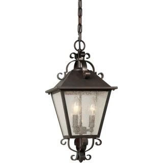  Series Traditional Outdoor Pendant Light in Aged Bronze   Z3521 98