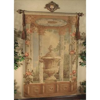 Tapestries, Ltd. Urn with Columns Tapestry   LT3002 / CC58R1 / 97