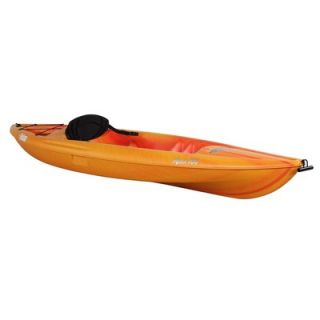 pelican apex 100 sit on top kayak in orange