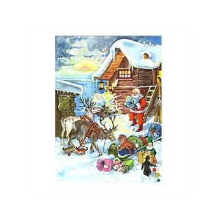 Alexander Taron Santa and Reindeer Advent Calendar
