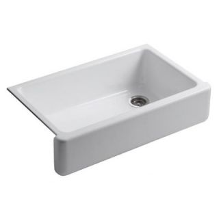 Kohler Whitehaven™ Self Trimming™ Apron Front Single Basin Sink in