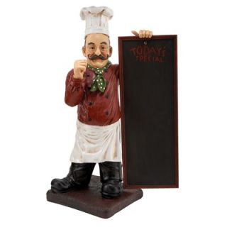 Aspire Restaurant Chef Statue with Todays Specials   49427 / 49428