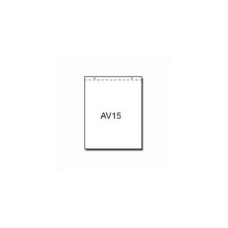 AV15 Easel Paper Pad Carton