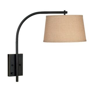 Kenroy Home Sweep Swing Arm Wall Lamp in Oil Rubbed Bronze