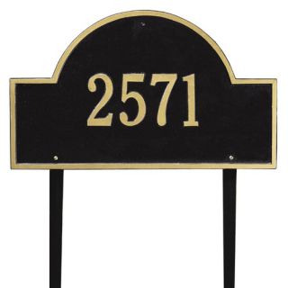 Arch Marker Estate Lawn Address Plaque
