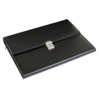 Royce Leather Padfolio File Organizer in Black   750 BLK 8