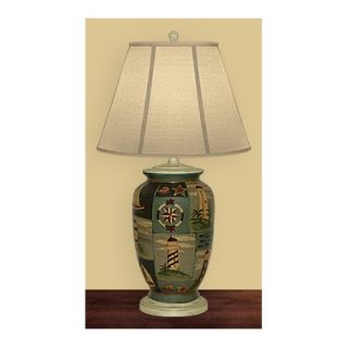 JB Hirsch 27 Nautical Porcelain Table Lamp   J15457E16L