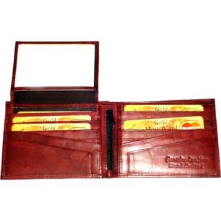 Kozmic Leather Bifold Wallet with Twelve Credit Card Pockets