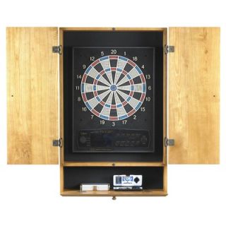 Viper Oak Dart Board Cabinet With Oak Finish   40   1012