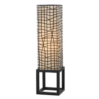 Kenroy Home Fortress One Light Table Lamp in Bronze   21068BRZ