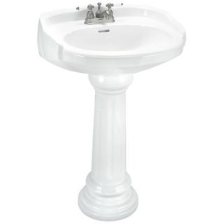 Elizabethan Classics Aberdeen Pedestal Sink Top with 8 Centers