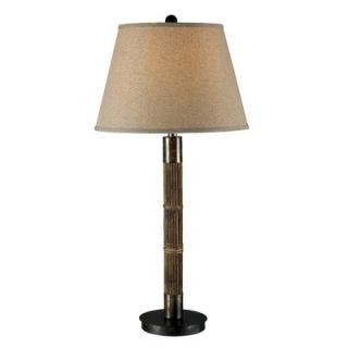 Kenroy Home Bundle One Light Table Lamp in Natural Reed