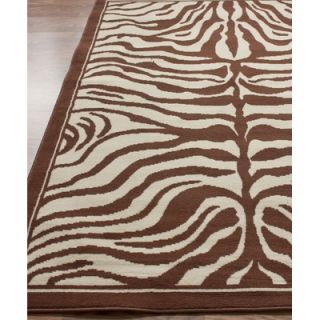 nuLOOM Safari Zebra Print Brown Rug   NUEB01B 53079/NUEB01B 71001010