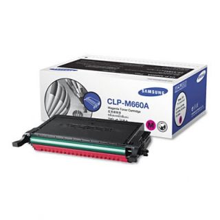 Samsung CLP M660A Laser Cartridge, Magenta   SASCLPM660A