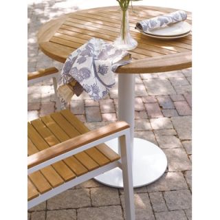 Oxford Garden Travira Stacking Dining Arm Chairs (Set of 2)