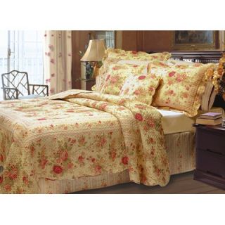 Greenland Home Fashions Antique Rose Piece Quilt Collection