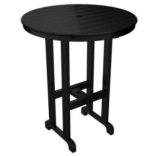 Polywood Round Outdoor Bar Table