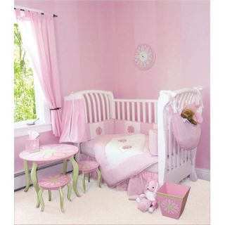 Trend Lab Darling Daisy Pink Crib Bedding Collection