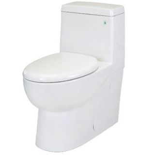Pegasus Matera One Piece Elongated Toilet in White   TL 10PA HET EW