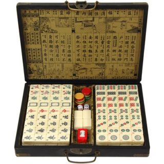 Oriental Furniture Mahjong Set Box   LQ MAHJONG
