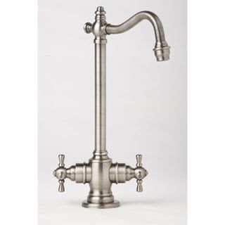 Waterstone Annapolis Two Handle Single Hole Bar Faucet with Cross