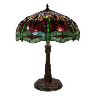 Warehouse of Tiffany Dragonfly Mosaic Table Lamp   SS308B+BB449
