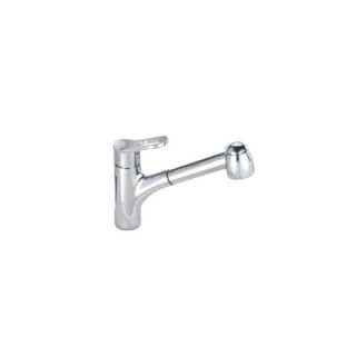 Blanco Aires II Single Handle Single Hole Kitchen Faucet with Pull Out