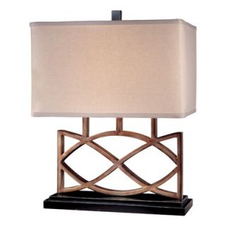 Minka Ambience Accent Table Lamp in Weathered Brass