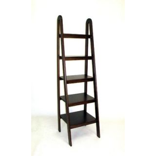 Wayborn Ladder Shelf in Brown