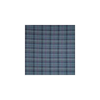 Patch Magic Navy and Light Blue Plaid Bed Skirt / Dust Ruffle