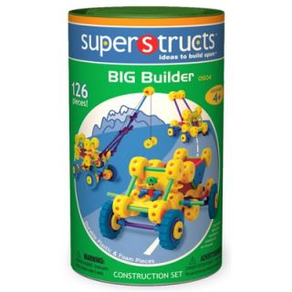 Superstructs Big Builder Building 126 Piece Set