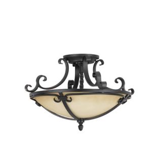 Feiss Colonial Manor Semi Flush Mount