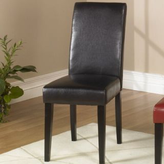 Armen Living Parsons Chair (Set of 2)   LCMD014SIBC