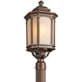 Kichler Duquesne Post Lantern in Brown Stone   49034BST