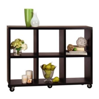 Convenience Concepts Northfield Rolling Room Divider / Bookcase
