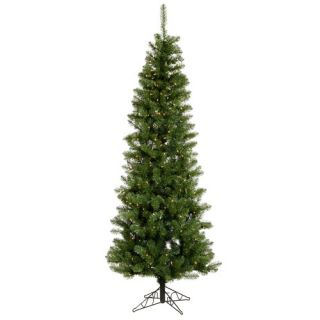 Salem Pencil Pine 6.5 Artificial Christmas Tree with Clear Lights