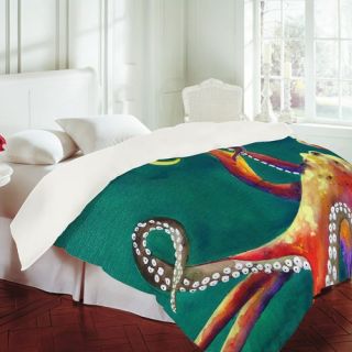 Clara Nilles Mardi Gras Octopus Duvet Cover Collection