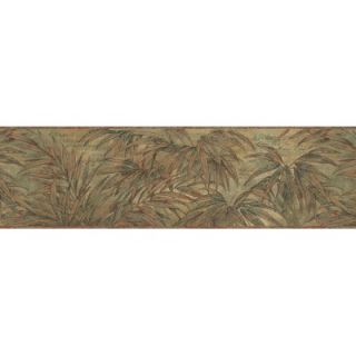 Brewster Home Fashions Destinations by the Shore Bamboo Leaf Letter