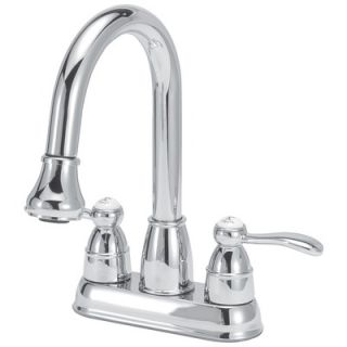 Belle Foret Deck Mounted Laundry Faucet with Three Hole Installation