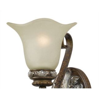 World Imports Lighting Dressy Casual Wall Sconce in Oxide Brass with