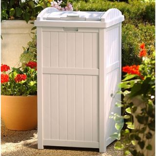 Outdoor Trash Container Hideaway   GH1732   Outdoor Garbage Can
