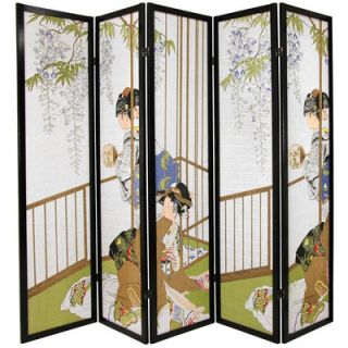 Oriental Furniture Geisha Decorative Shoji Room Divider   SS GEISHA