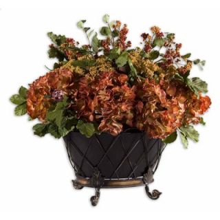 Uttermost English Autumn Floral Bouquet Planter