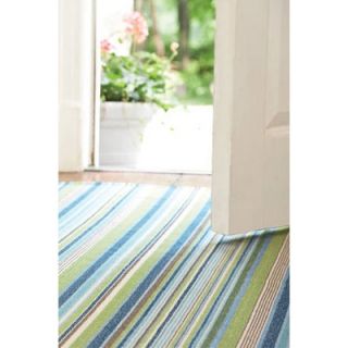 Dash and Albert Rugs Woven Fisher Ticking Rug